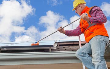 Weston Common soft wash roof cleaning